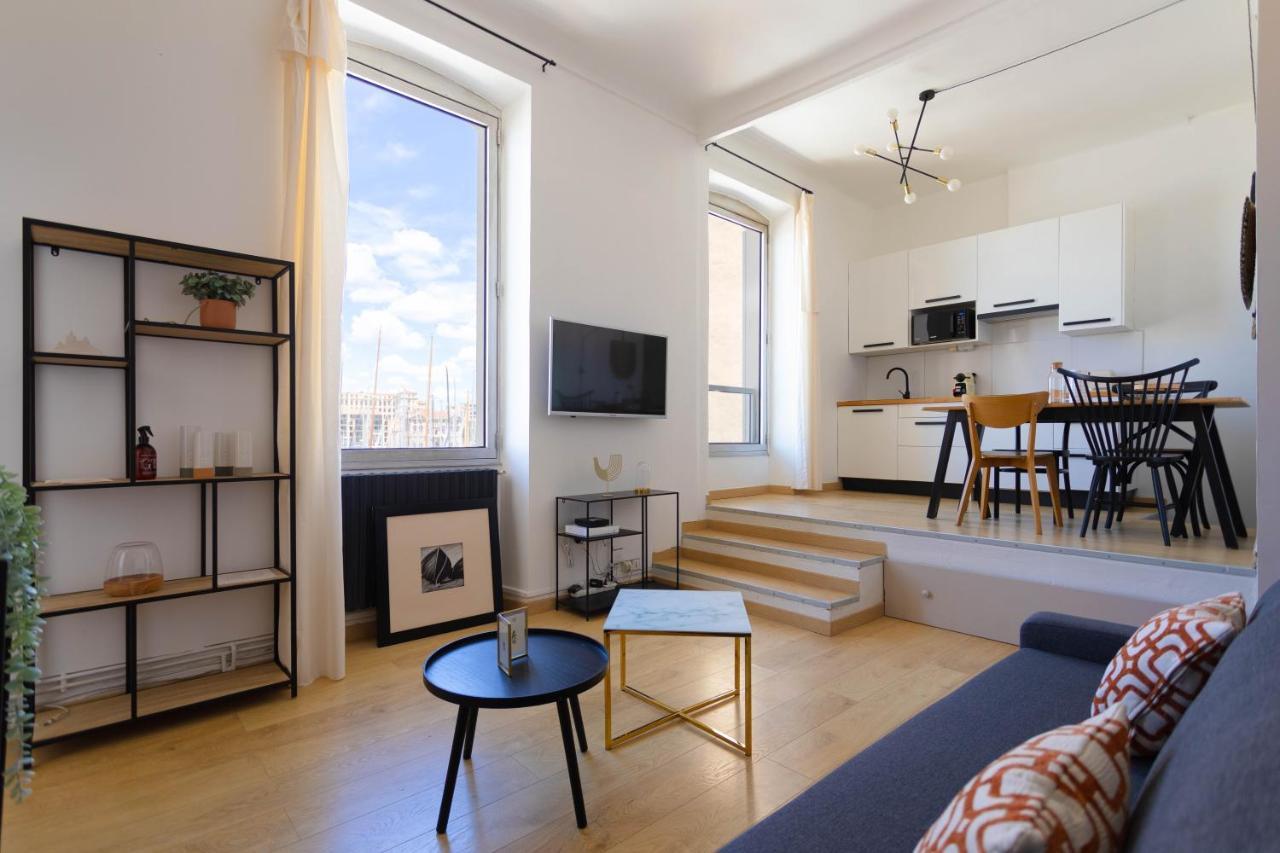 Le Rive Neuve Standing Vieux-Port - Appartement 1 Chambre 4 Pers Vue Mer Clim Marseille Exterior photo