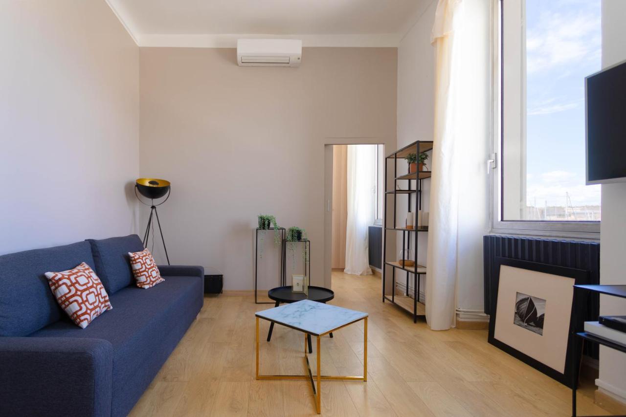 Le Rive Neuve Standing Vieux-Port - Appartement 1 Chambre 4 Pers Vue Mer Clim Marseille Exterior photo